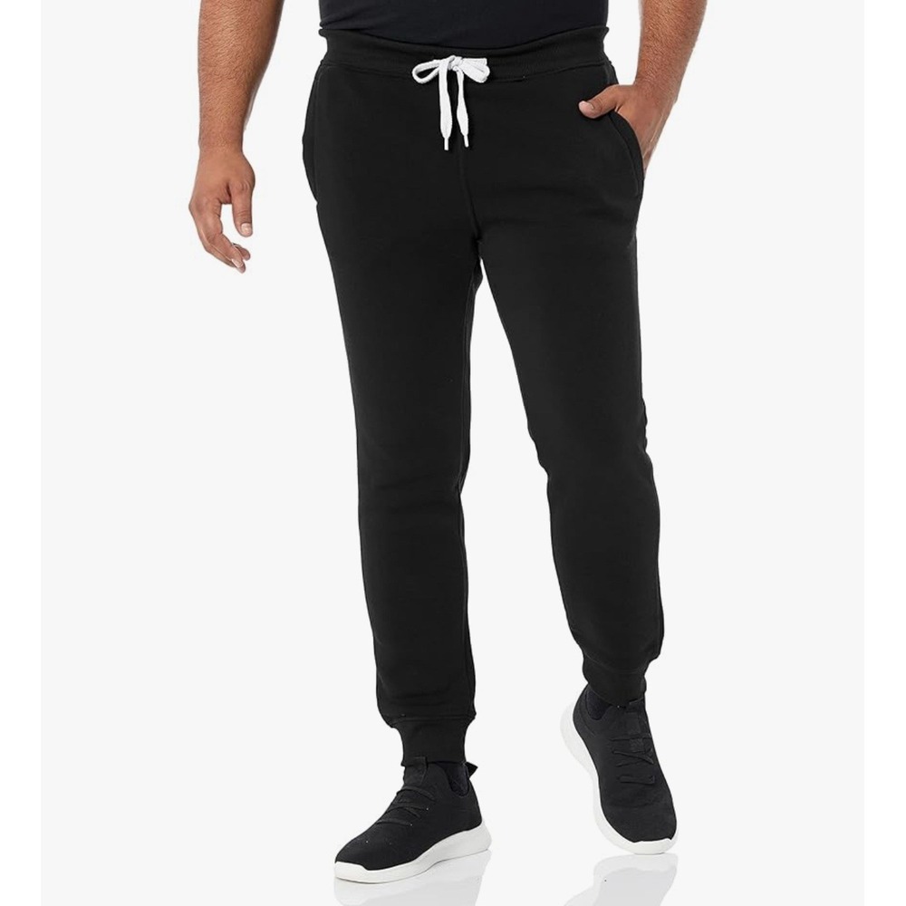 Southpole Men's Jogger Sweatpants Black XL Fleece Gym Sports Warm NWT